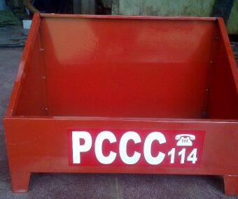 Kệ đôi đựng bình chữa cháy