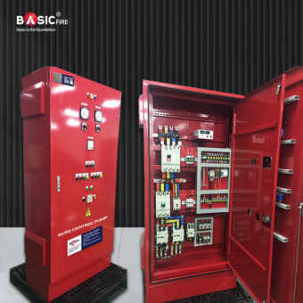 Tủ điều khiển hệ 2 bơm 1 bơm chính 1 bơm bù áp 11kw - 37.45 kw